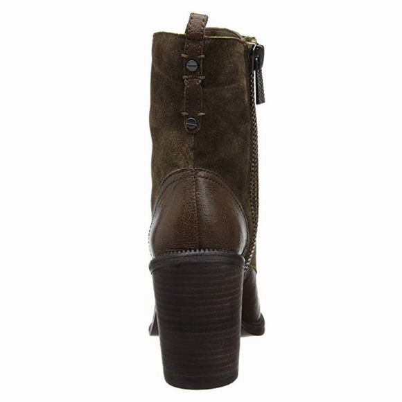 NWOB | Luxury Rebel Mara Heel Lace-up Combat Boot - Picture 3 of 5